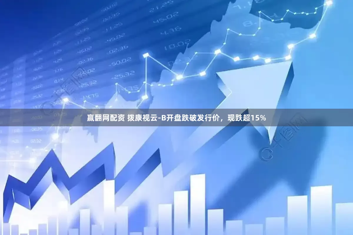 赢翻网配资 拨康视云-B开盘跌破发行价，现跌超15%